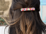 Plait hair slide tutti fleuri