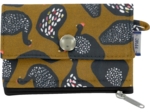 zipper pouch card purse hen facet