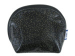 gusset coin purse glitter black