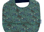 Coated fabric bib chouettes