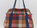 Bowling bag  ruby lurex tartan