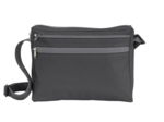 Base of satchel bag anthracite gray