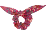 Bunny ear Scrunchie badiane framboise