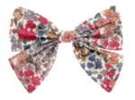 Bow tie hair slide porcelaine rosée