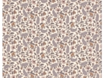 35cm coated fabric coupon rêve de jasmin