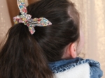 Bunny ear Scrunchie mille et une fleurs