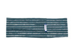 Stretch jersey headband  tracé bleu et blanc