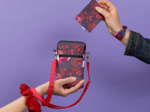 Card holder purple d'amour