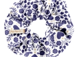 Scrunchie scandinavia bleu