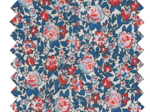 Cotton fabric flowered london