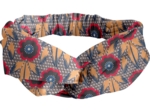 crossed headband fleurs de savane