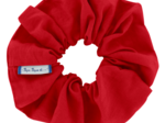 Scrunchie rouge foncé