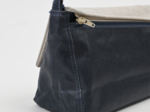Base of shoulder bag light denim