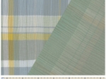 Cotton Fabric ex2410 double gauze  green checks