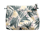 Pleated clutch bag fleurs d'artifice
