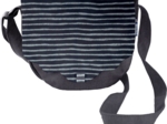 Rabat besace petit nuage striped silver dark blue