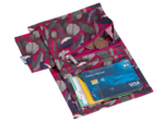 Compact wallet fuchsia poppy