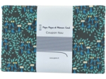 1 m fabric coupon chouettes