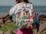 Foldable rucksack Gaby fleurs des iles