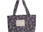 Foldable tote bag bleudana