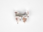 Mini bow tie clip rêve de jasmin