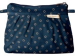 Mini Pleated clutch bag bulle bronze marine