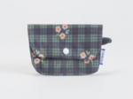 Soap Pouch tartan fleuri