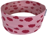 Stretch jersey headband  rose nuage fuchsia
