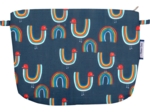 Coton clutch bag poules en ciel