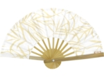 Hand-held fan ramage gold