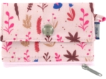zipper pouch card purse herbier rose