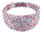 Headscarf headband- child size boutons rose