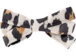 Ribbon hair slide leopard