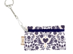 Keyring  wallet scandinavia bleu