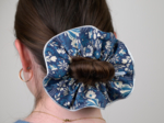 Large Piping Scrunchie parade royale