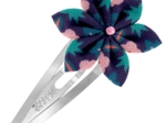 Star flower hairclip huppette fleurie