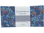 Coupon tissu 50 cm ex2245 star anise blue