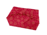 Furoshiki medium 48x48 ex2448 red gold christmas snowflake