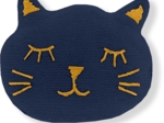 Meow hair slide navy blue