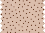 Coated fabric pink coppers spots