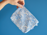 Tiny coton clutch bag toile de biche