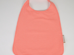 Elastic napkin child neon orange gingham