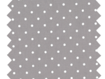 Cotton fabric light grey spots