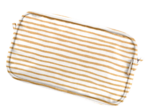 Belt bag rayé or blanc