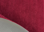 Velvet fabrics burgundy large corduroy