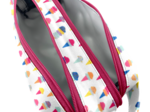 Double compartment school kit ice cream