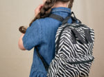 Gaby small backpack zèbre