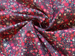 Cotton fabric ex2481 red seventies