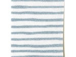 Card holder striped blue gray glitter