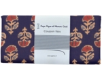 1 m fabric coupon ex2639 indian marine geoflower